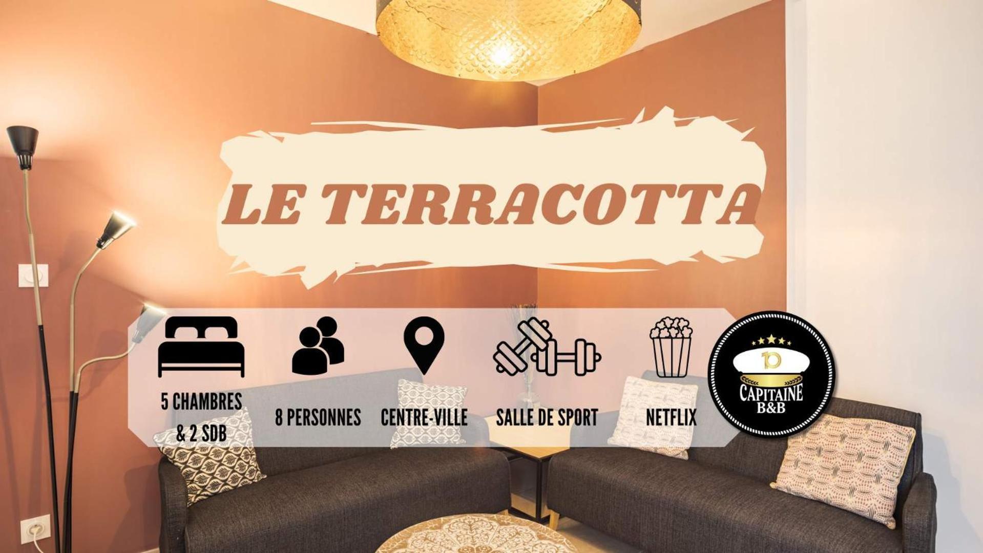 Le Terracotta Ideal Groupe Salle De Sport Parking Gratuit Troyes Kültér fotó